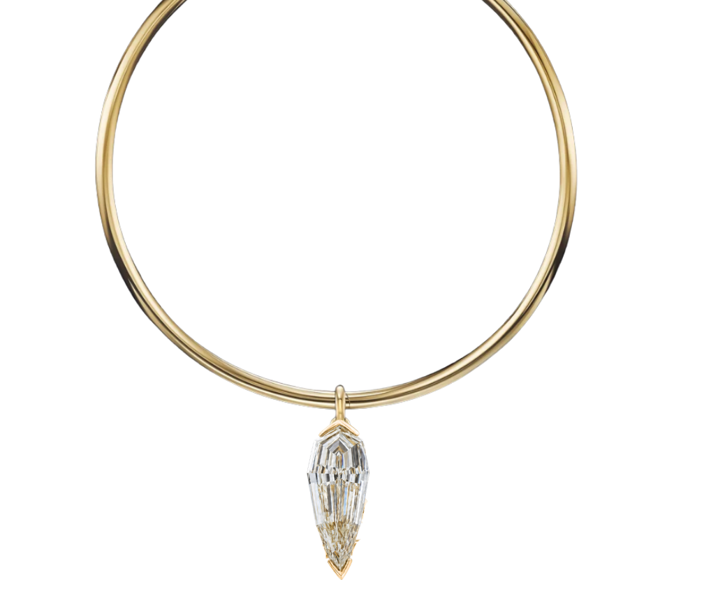 VERSO NECKLACE 18K GOLD DIAMOND